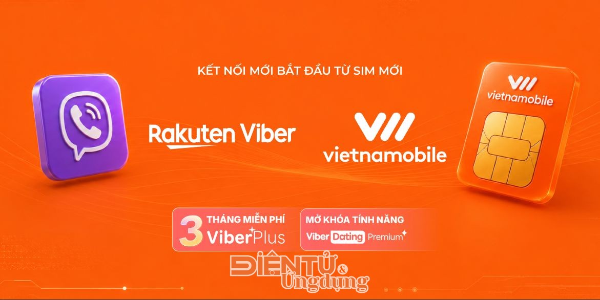 Hôm nay, hợp tác chiến lược giữa Rakuten Viber và Vietnamobile chính thức có hiệu lực