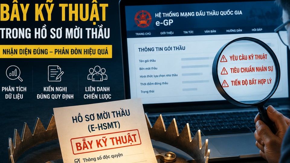 Đấu thầu qua mạng 2026: ai nắm dữ liệu, người đó nắm lợi thế