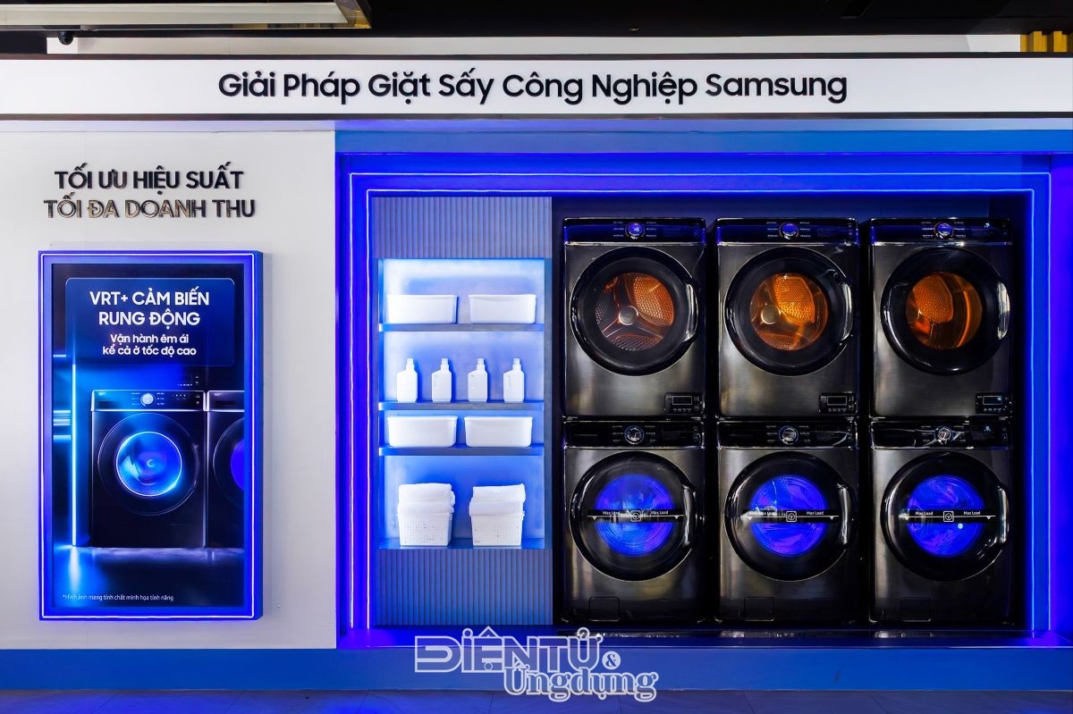 Giặt sấy công nghiệp, tiềm năng mới của thị trường Việt Nam Giặt sấy công nghiệp, tiềm năng mới của thị trường Việt Nam