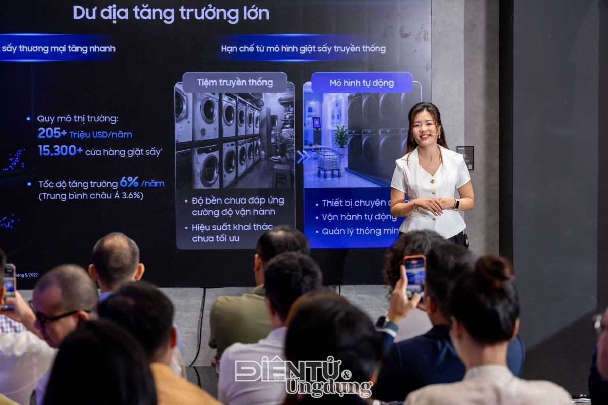 Giặt sấy công nghiệp, tiềm năng mới của thị trường Việt Nam Giặt sấy công nghiệp, tiềm năng mới của thị trường Việt Nam