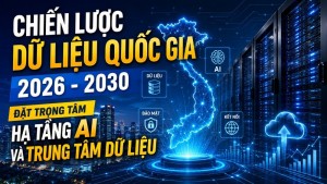 Chiến lược dữ liệu quốc gia 2026-2030 đặt trọng tâm hạ tầng AI và trung tâm dữ liệu