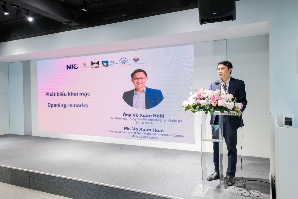 Ông Võ Xuân Hoài, Phó Giám đốc Trung tâm Đổi mới sáng tạo Quốc gia. Ông Võ Xuân Hoài, Phó Giám đốc Trung tâm Đổi mới sáng tạo Quốc gia.
