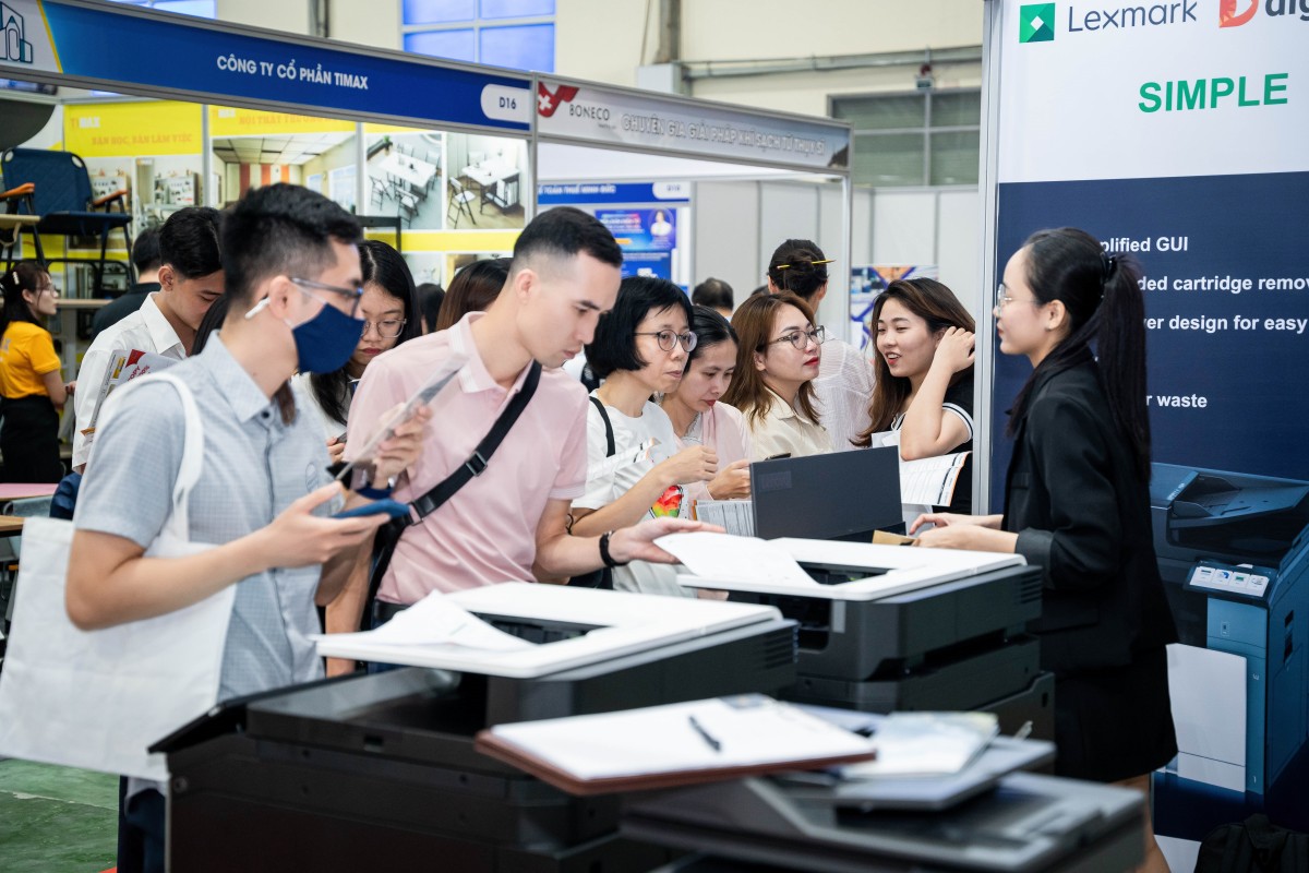 VietOffice 2026 quy tụ 130 doanh nghiệp, thúc đẩy chuyển đổi số ngành văn phòng VietOffice 2026 quy tụ 130 doanh nghiệp, thúc đẩy chuyển đổi số ngành văn phòng