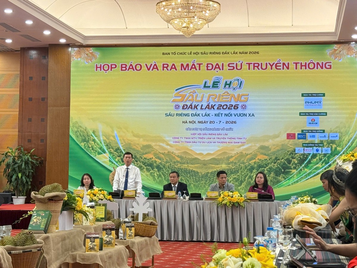Đắk Lắk lần đầu tổ chức Lễ hội Sầu riêng quy mô cấp tỉnh, kỳ vọng đón 300.000 lượt khách Đắk Lắk lần đầu tổ chức Lễ hội Sầu riêng quy mô cấp tỉnh, kỳ vọng đón 300.000 lượt khách