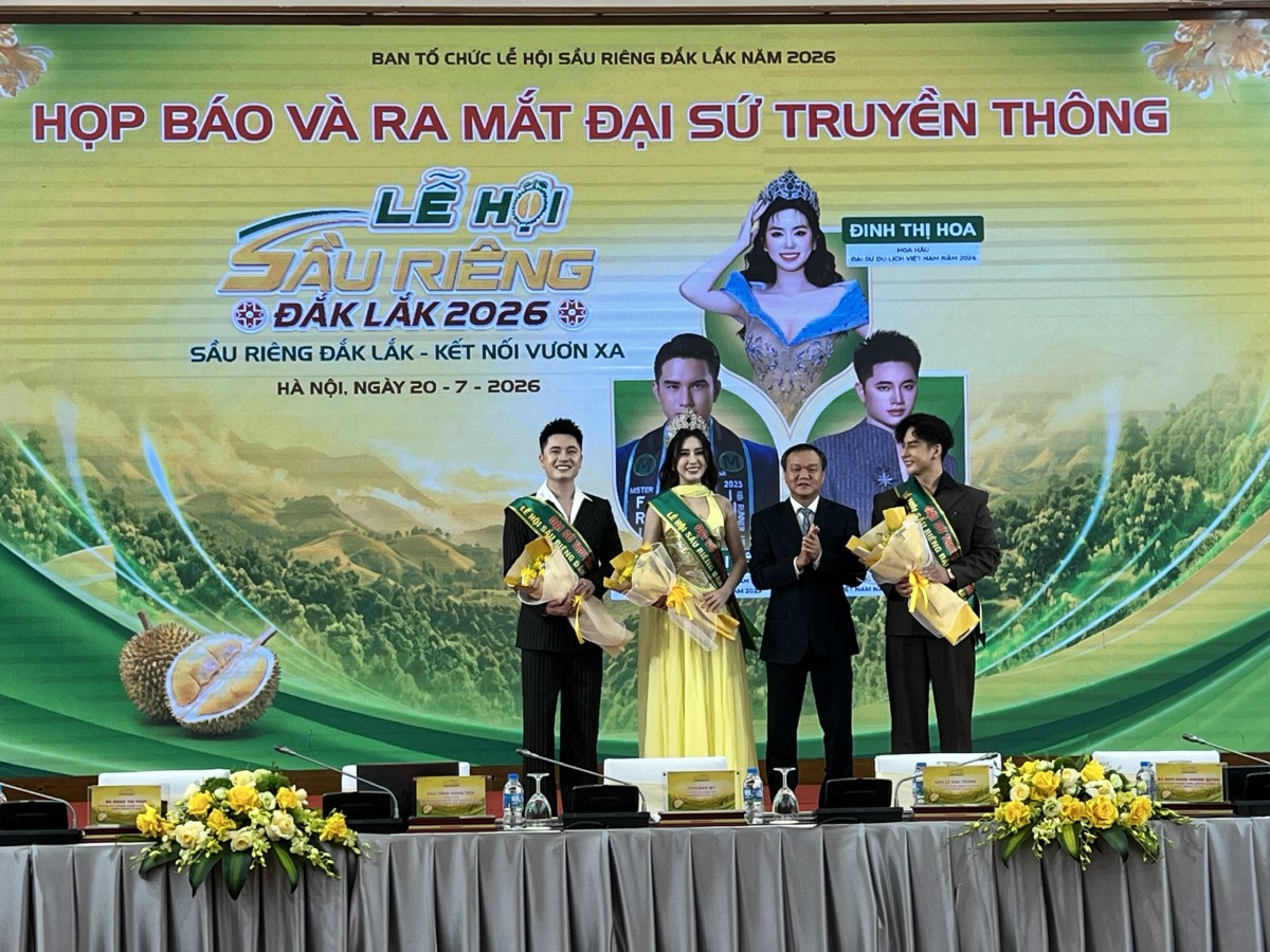 Đắk Lắk lần đầu tổ chức Lễ hội Sầu riêng quy mô cấp tỉnh, kỳ vọng đón 300.000 lượt khách Đắk Lắk lần đầu tổ chức Lễ hội Sầu riêng quy mô cấp tỉnh, kỳ vọng đón 300.000 lượt khách