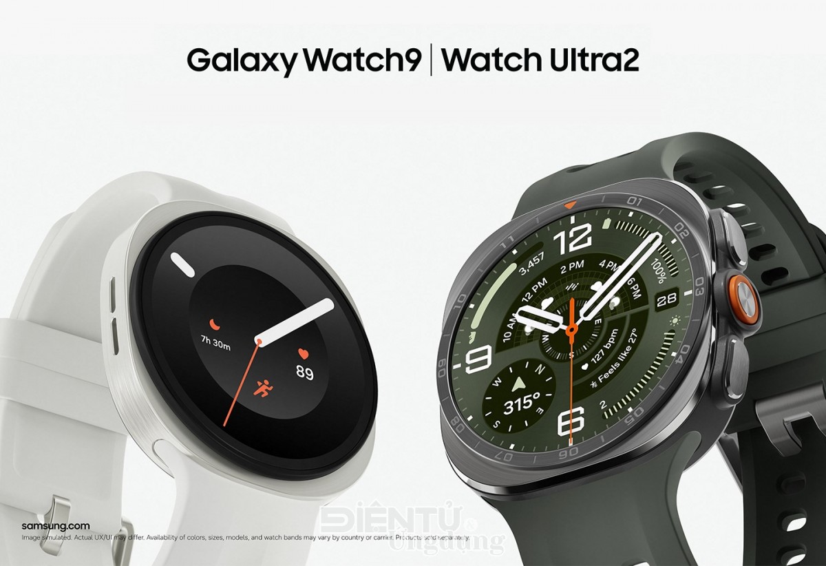 Samsung ra mắt Galaxy Watch Ultra2 và Galaxy Watch9, giá bán từ 9,99 triệu đồng