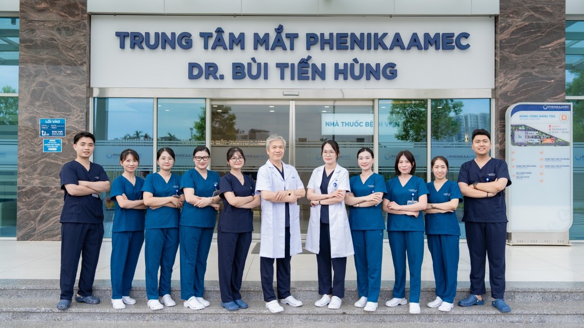 Bệnh viện Đại học Phenikaa đưa Trung tâm Mắt chuyên sâu vào hoạt động