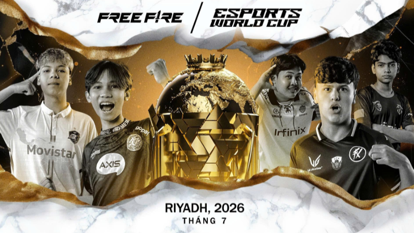 Thành tích tại Esports World Cup của Free Fire khẳng định vị thế của tựa game trên bản đồ thể thao điện tử thế giới. Ảnh: EWC Thành tích tại Esports World Cup của Free Fire khẳng định vị thế của tựa game trên bản đồ thể thao điện tử thế giới. Ảnh: EWC