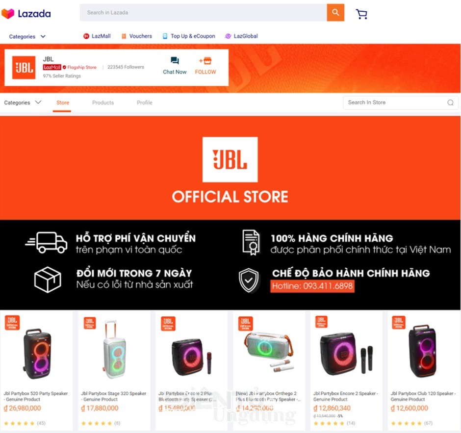 Đi tìm lời giải cho sự thành công của JBL trên sàn TMĐT