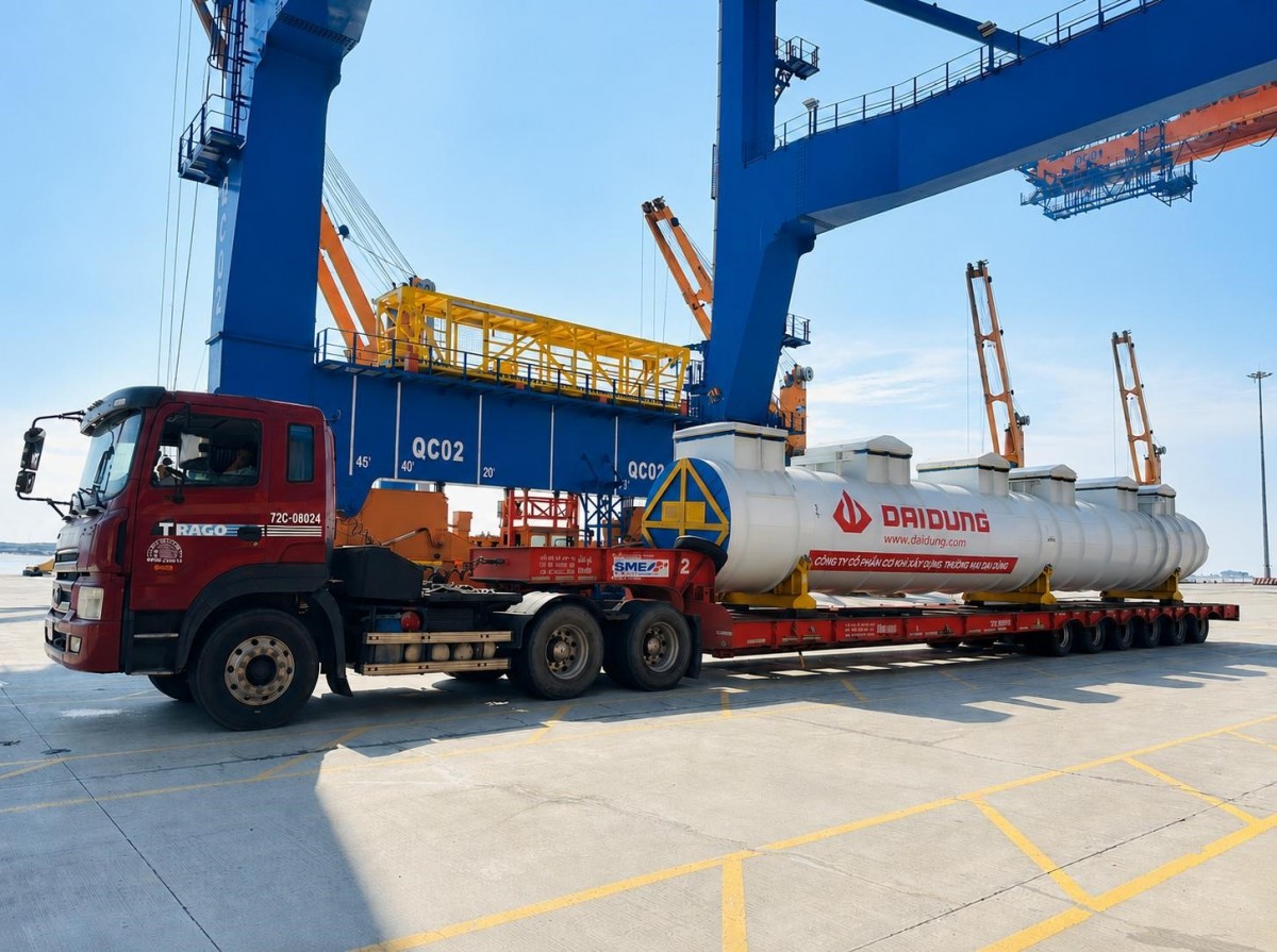 Hình ảnh dự án tại Hoa Kỳ sử dụng các sản phẩm cơ khí chế tạo, thiết bị do Tập đoàn Đại Dũng cung cấp – Ảnh: DDC