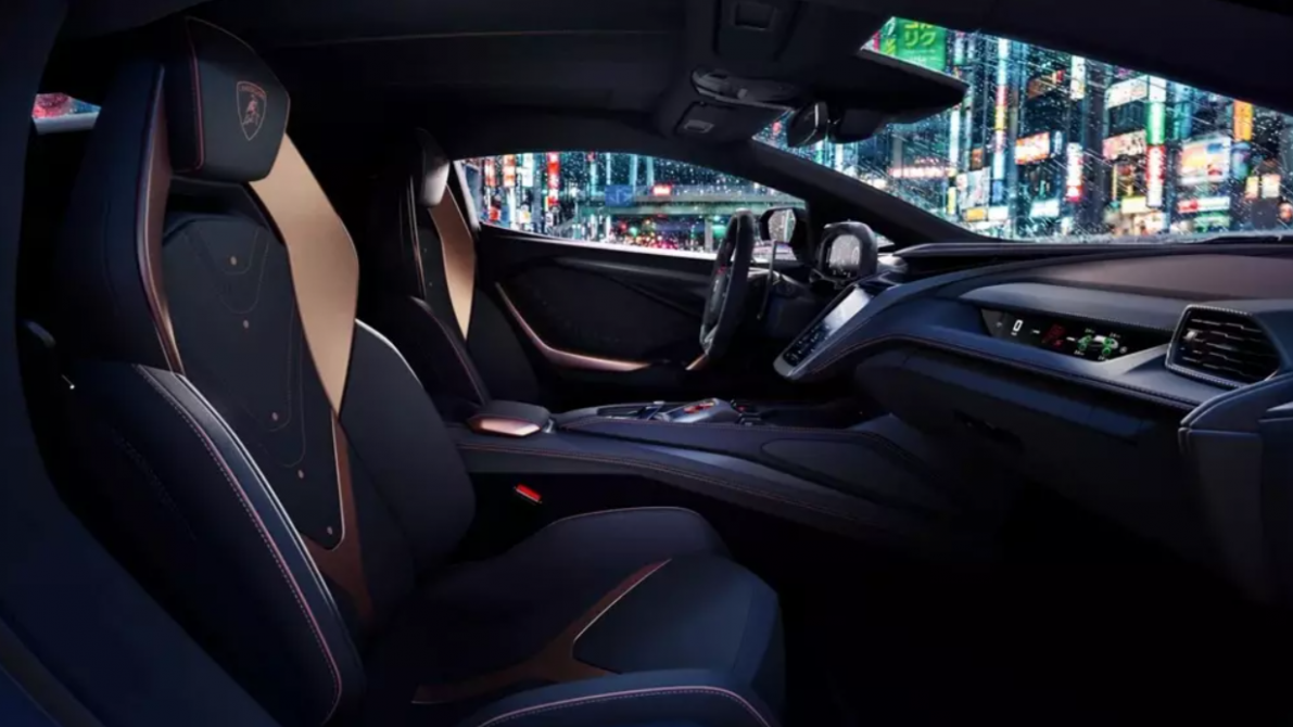 Thiết kế nội thất của siêu xe Lamborghini Revuelto Impavido. Ảnh: Lamborghini