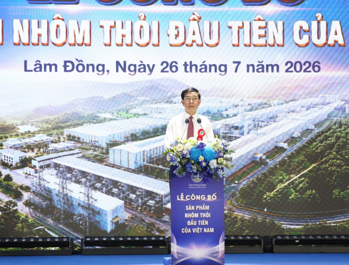 Đại tướng Phan Văn Giang phát biểu tại buổi lễ. (Ảnh: chinhphu.vn) Đại tướng Phan Văn Giang phát biểu tại buổi lễ. (Ảnh: chinhphu.vn)