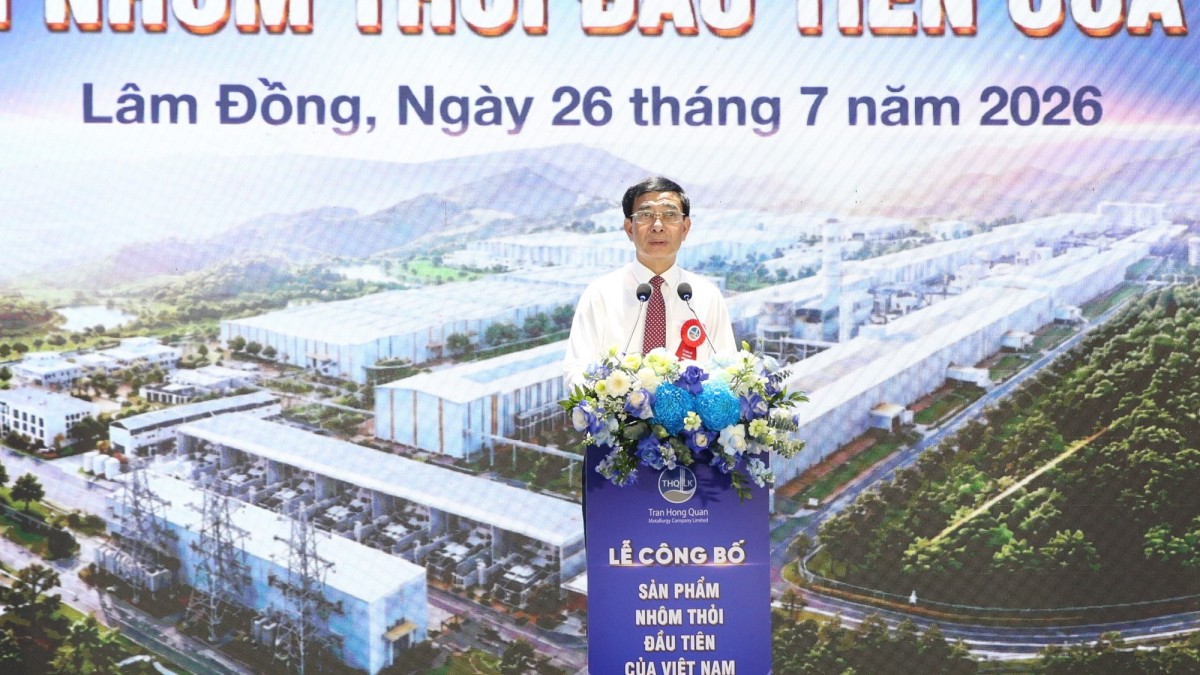 Việt Nam công bố sản phẩm nhôm thỏi đầu tiên, làm chủ công nghệ vật liệu chiến lược