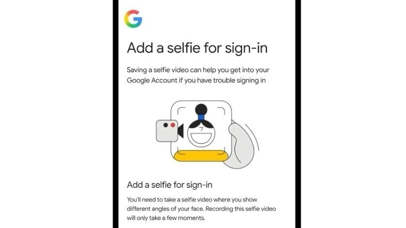 Google ra mắt tính năng đăng nhập Gmail bằng video selfie
