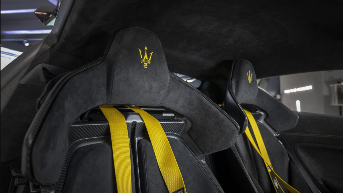 Thiết kế nội thất của MC20 GT2 Stradale độc bản. Ảnh: Maserati.