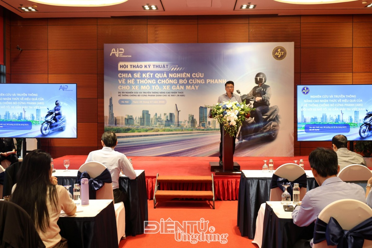 Việt Nam cung cấp bằng chứng mới về tiềm năng của hệ thống chống bó cứng phanh ABS
