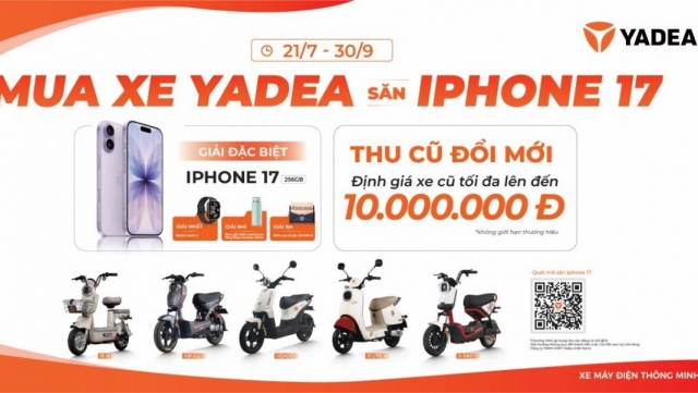 Chào mùa tựu trường 2026-2027, YADEA chính thức triển khai chương trình khuyến mại mới