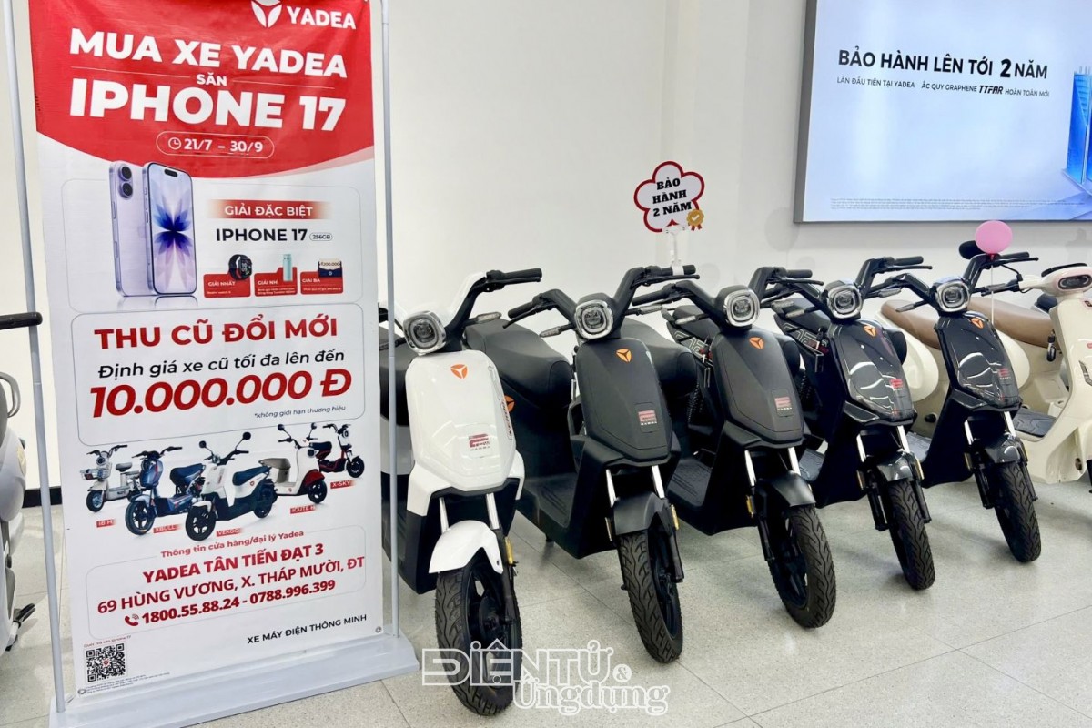 Chào mùa tựu trường 2026-2027, YADEA triển khai chương trình khuyến mại mới Chào mùa tựu trường 2026-2027, YADEA triển khai chương trình khuyến mại mới