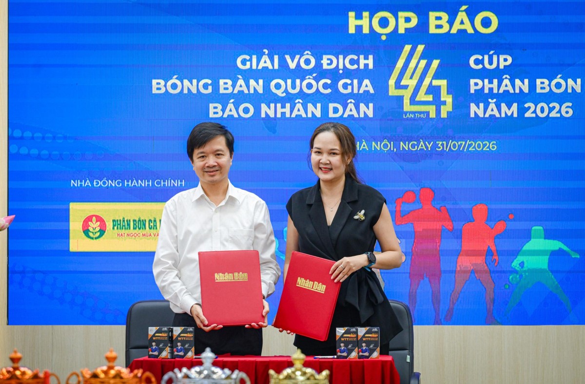 Hải Phòng đăng cai Giải vô địch bóng bàn quốc gia Báo Nhân Dân lần thứ 44
