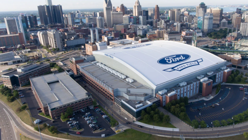 Sân vận động Ford Field. Ảnh: Ford Field. Sân vận động Ford Field. Ảnh: Ford Field.