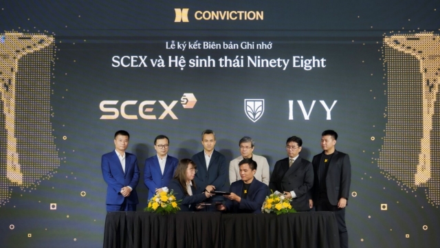 SCEX và IVY ký kết biên bản ghi nhớ