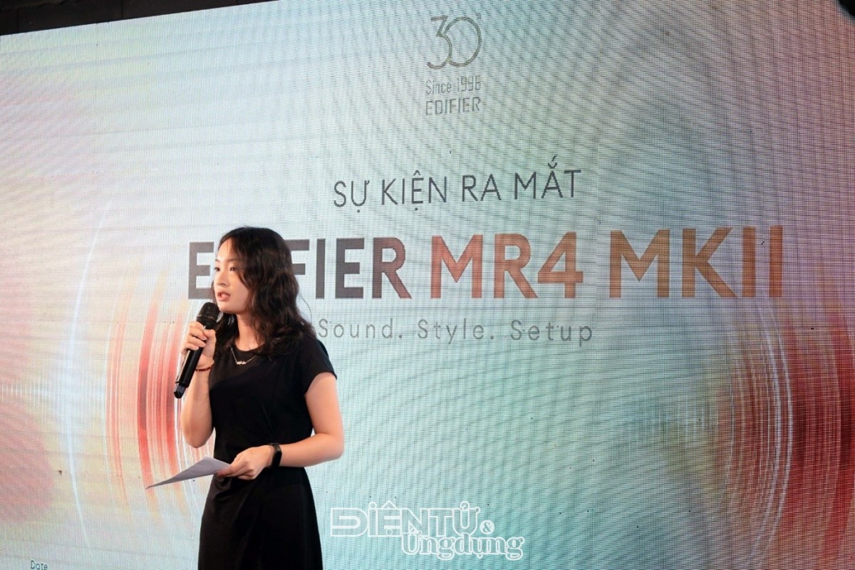 Edifier ra mắt mẫu loa MR4 MKII thế hệ mới Edifier ra mắt mẫu loa MR4 MKII thế hệ mới