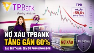 TPBank lãi 1.891 tỷ đồng quý II, thu phí thanh toán ngân hàng số giảm một nửa