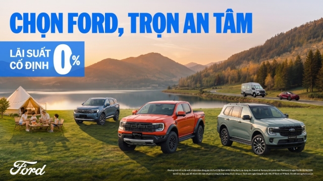 Chào tháng 8, Ford Việt Nam triển khai chương trình ưu đãi mới