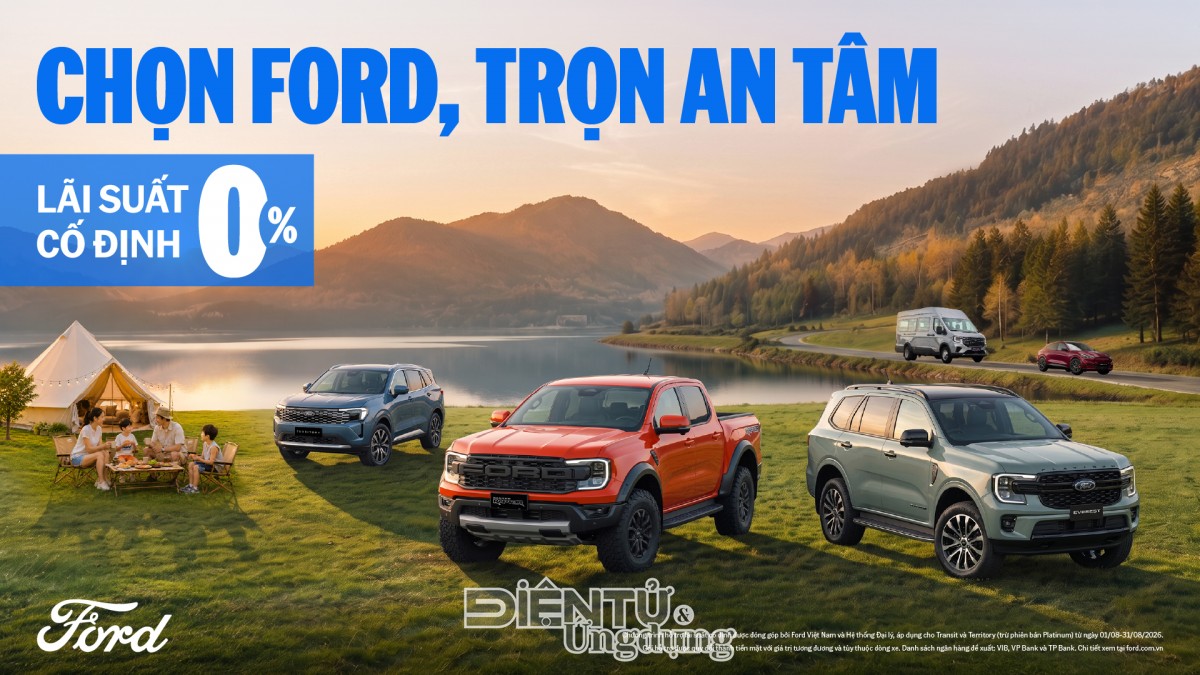 Chào tháng 8, Ford Việt Nam triển khai chương trình ưu đãi mới