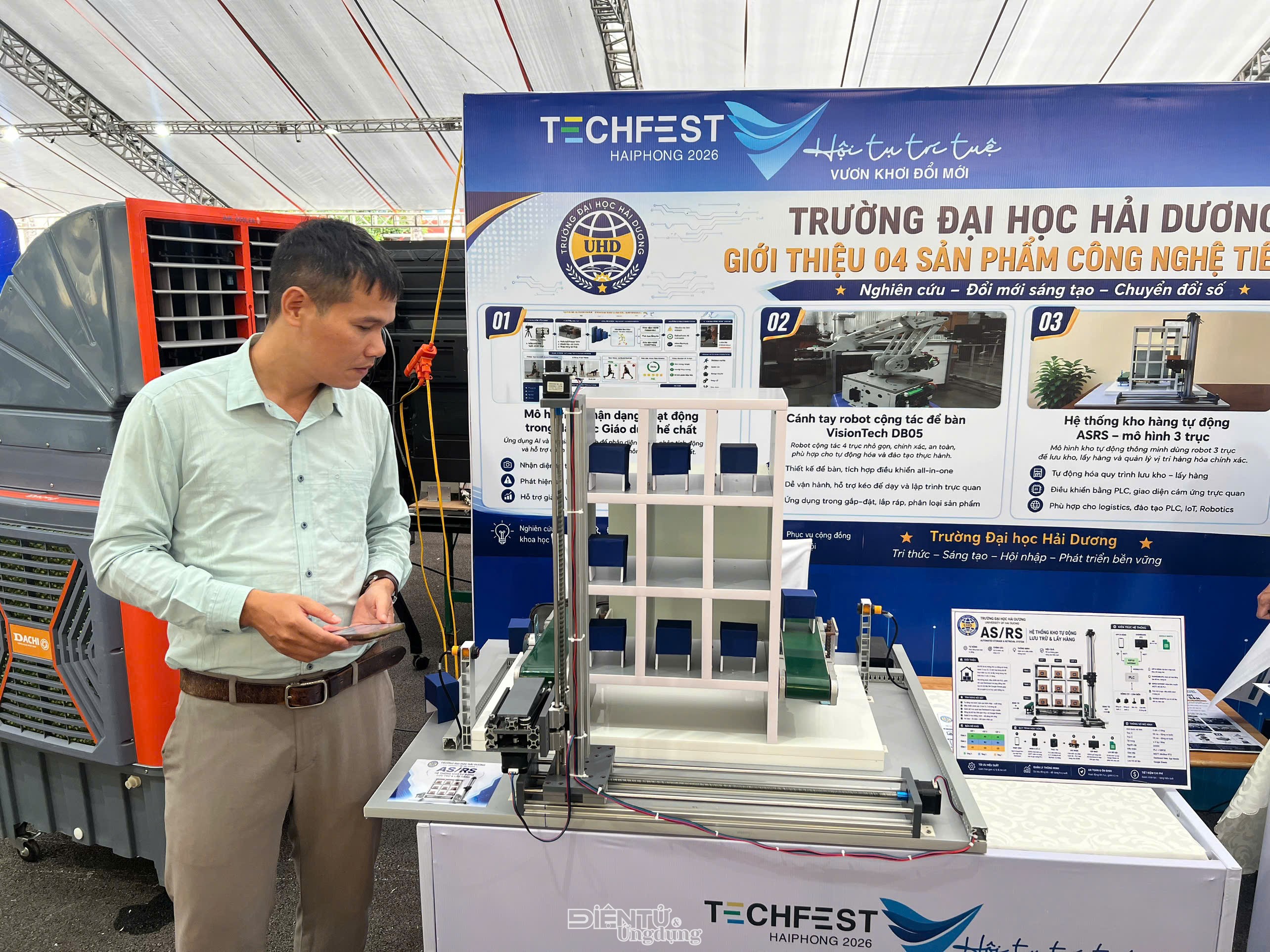 Khai mạc Techfest Hải Phòng 2026: Hội tụ trí tuệ, bứt phá đổi mới sáng tạo