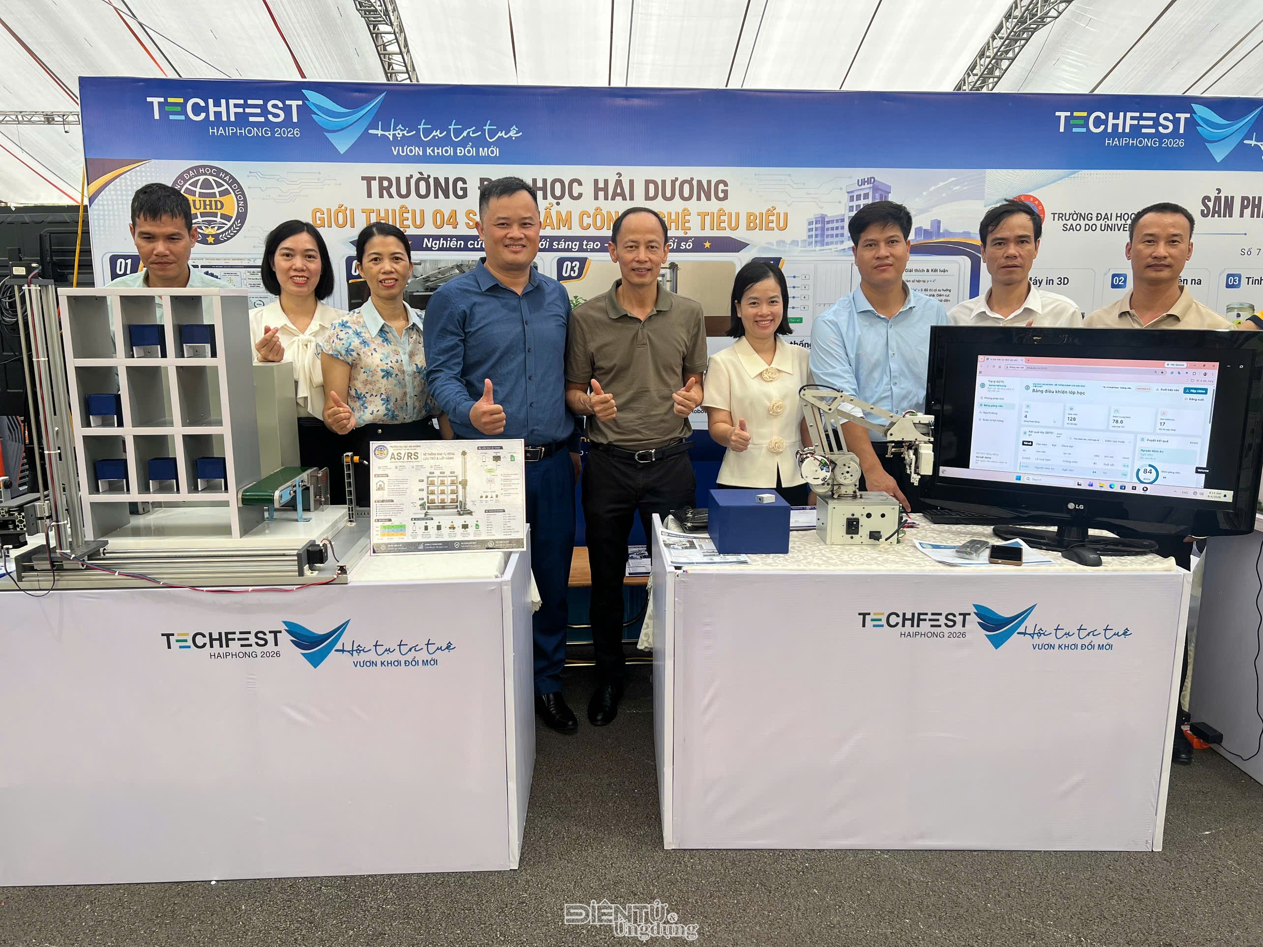 Khai mạc Techfest Hải Phòng 2026: Hội tụ trí tuệ, bứt phá đổi mới sáng tạo