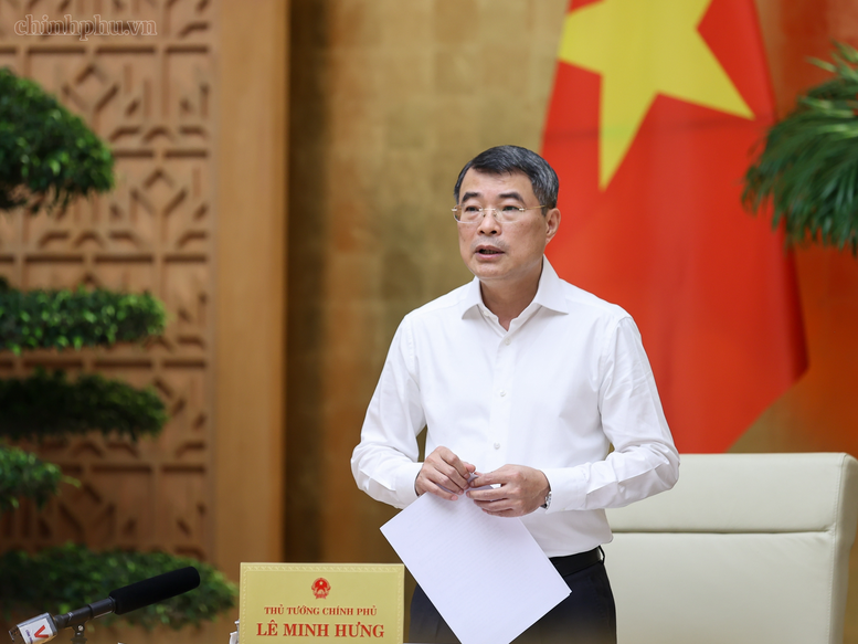 Đồng chí Lê Minh Hưng, Ủy viên Bộ Chính trị, Bí thư Đảng ủy Chính phủ, Thủ tướng Chính phủ làm Trưởng Ban Chỉ đạo - Ảnh: VGP/Nhật Bắc Đồng chí Lê Minh Hưng, Ủy viên Bộ Chính trị, Bí thư Đảng ủy Chính phủ, Thủ tướng Chính phủ làm Trưởng Ban Chỉ đạo - Ảnh: VGP/Nhật Bắc