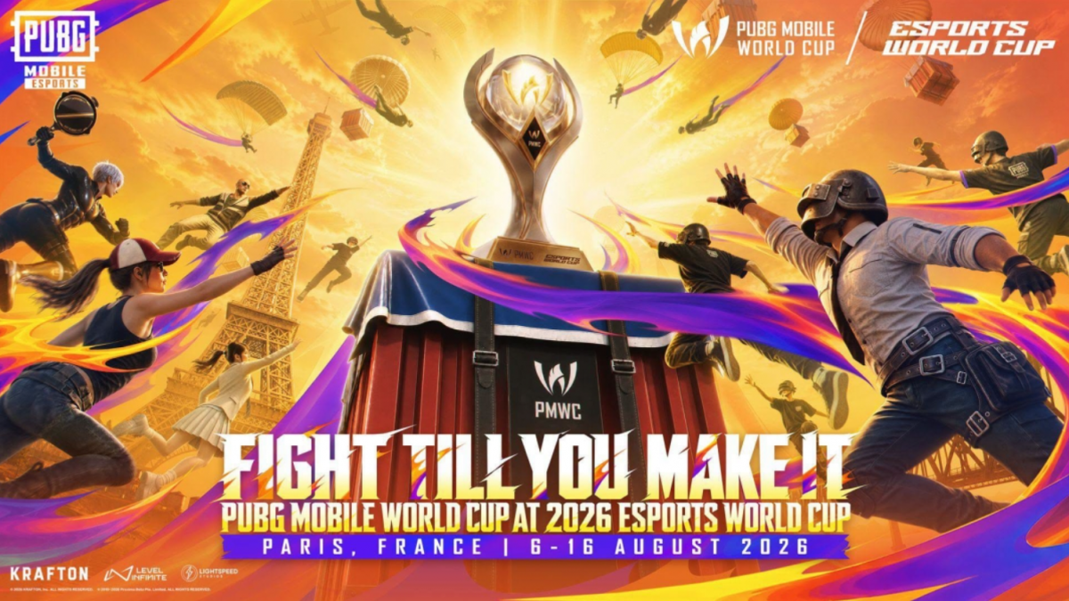 PUBG Mobile World Cup 2026 chính thức khởi tranh từ 6.8