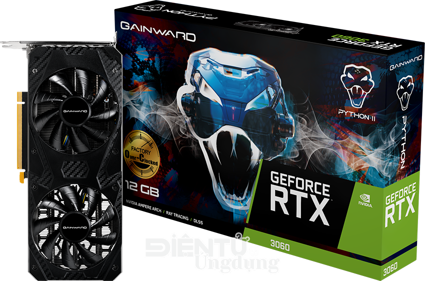 Gainward ra mắt RTX 3060 Python II OC, tối ưu cho máy tính phổ thông