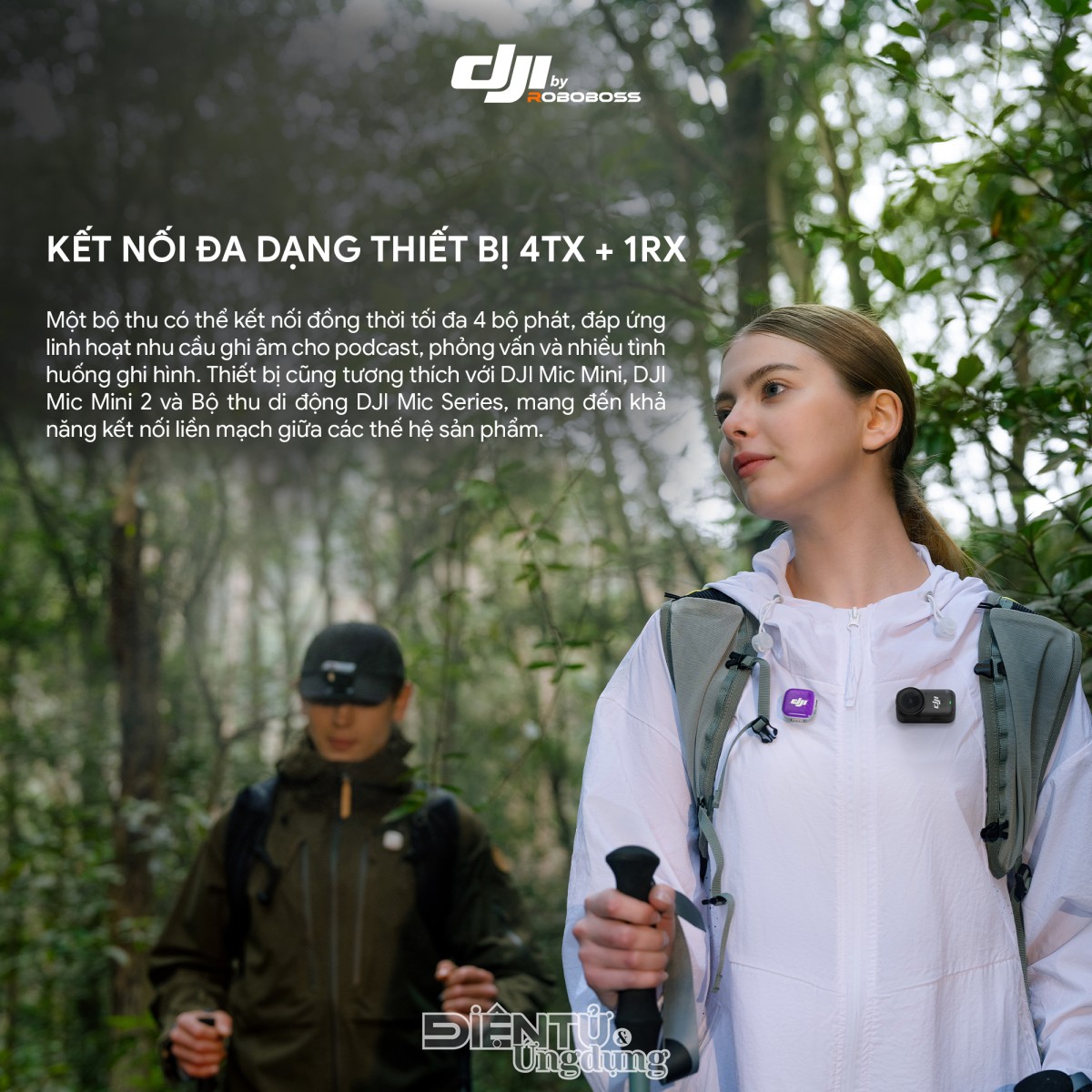 DJI Mic Mini 2S chính thức ra mắt