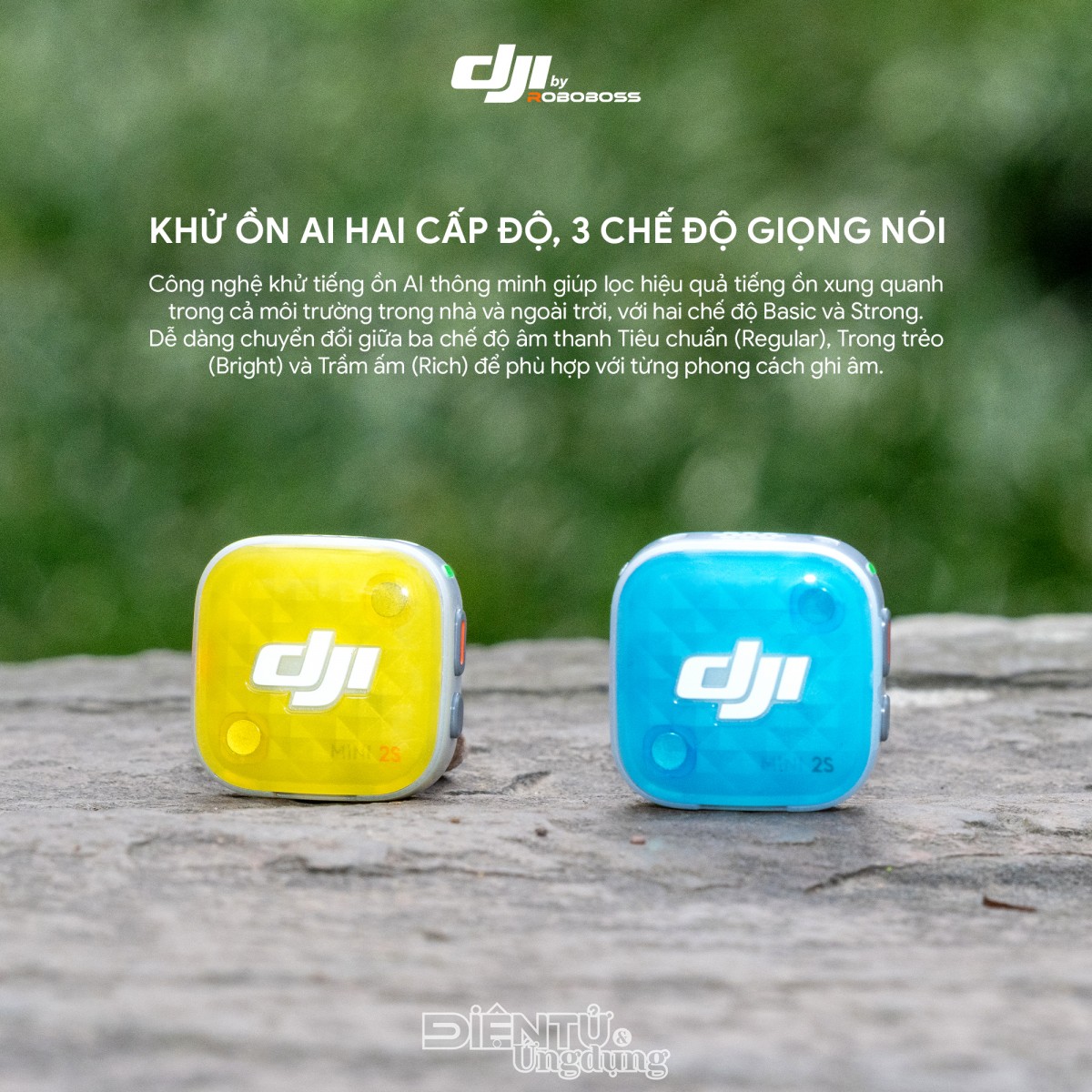DJI Mic Mini 2S chính thức ra mắt