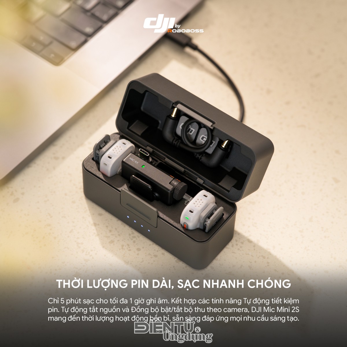 DJI Mic Mini 2S chính thức ra mắt