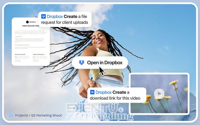 Dropbox kết nối với ChatGPT, Claude và Gemini