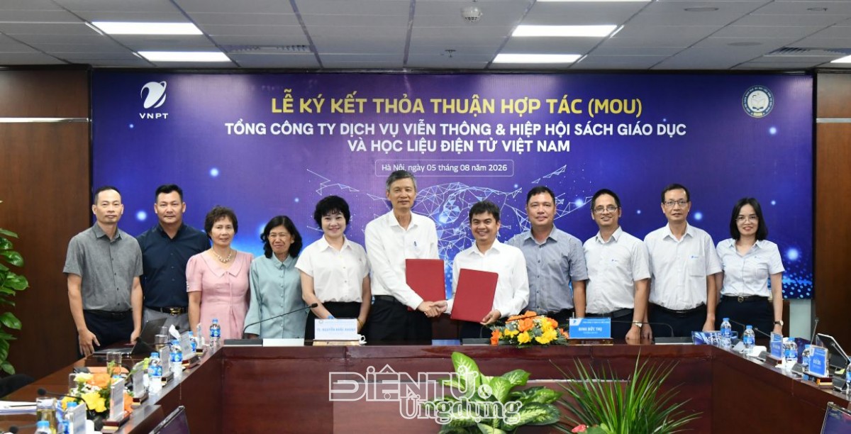VNPT VinaPhone và VAEDR hợp tác phát triển hệ sinh thái học liệu số 