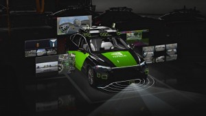 NVIDIA DRIVE tích hợp Lidar thích ứng góc rộng 120 độ dành cho xe tự lái