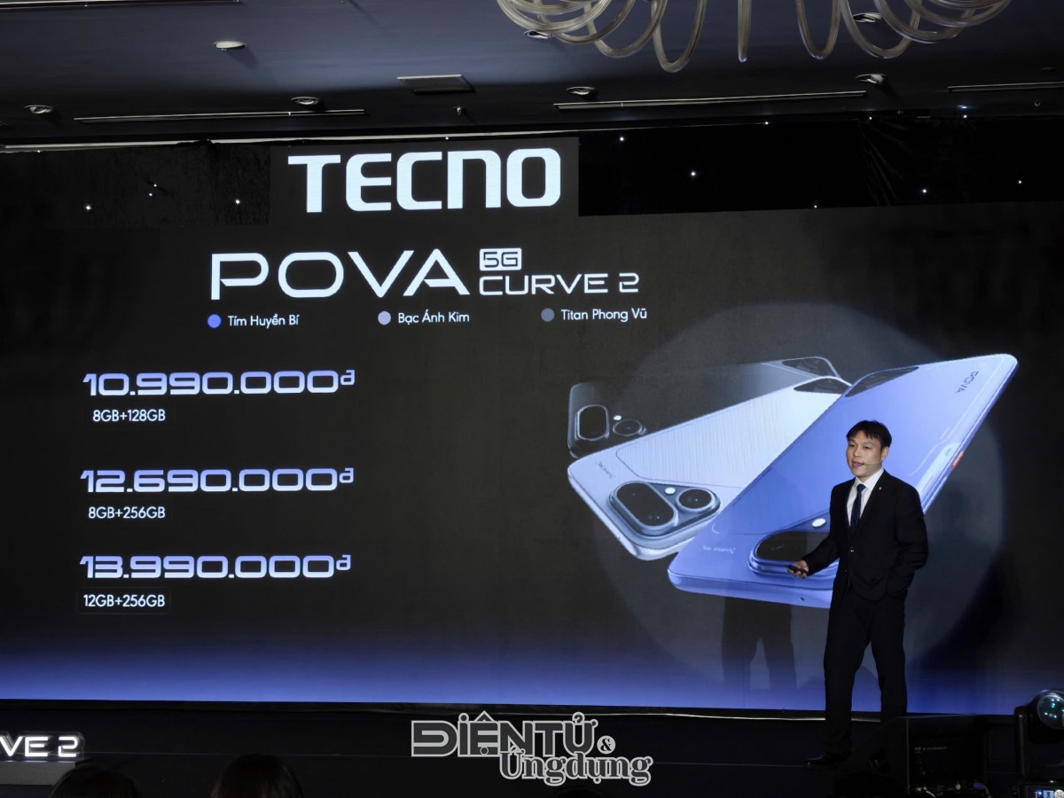 Điện thoại siêu pin TECNO POVA Curve 2 5G chính thức ra mắt Điện thoại siêu pin TECNO POVA Curve 2 5G chính thức ra mắt
