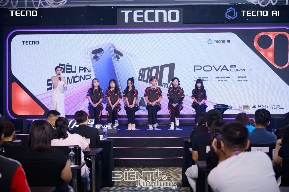 Điện thoại siêu pin TECNO POVA Curve 2 5G chính thức ra mắt Điện thoại siêu pin TECNO POVA Curve 2 5G chính thức ra mắt
