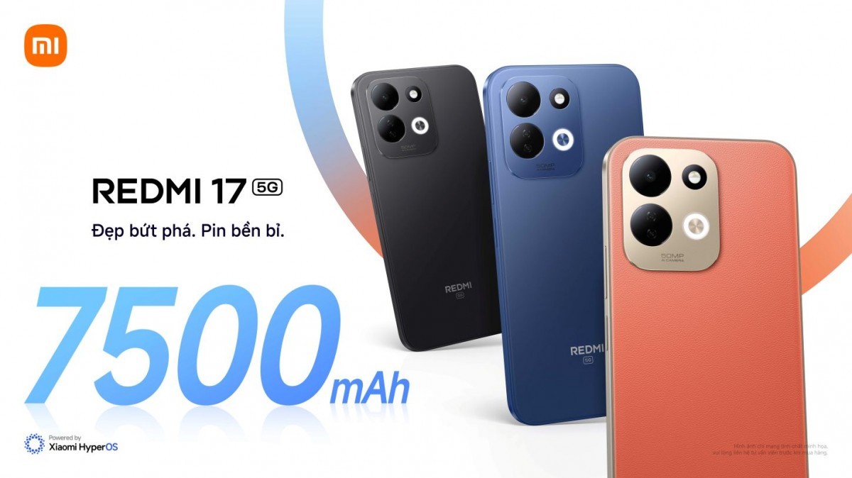 Xiaomi ra mắt REDMI 17 Series chính thức ra mắt, giá từ 5,5 triệu đồng