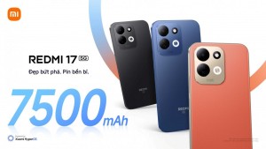 Xiaomi ra mắt REDMI 17 Series chính thức ra mắt, giá từ 5,5 triệu đồng