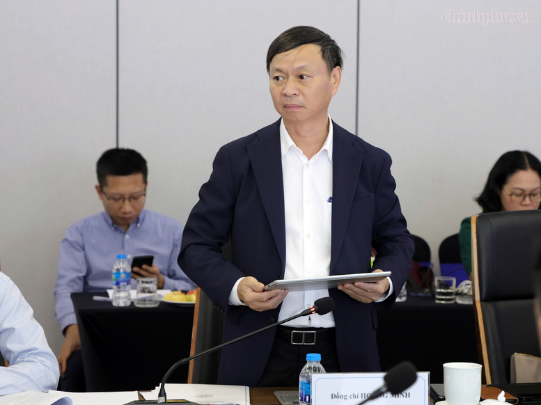 Thứ trưởng Bộ KH&CN Hoàng Minh phát biểu - Ảnh: VGP/Gia Huy
