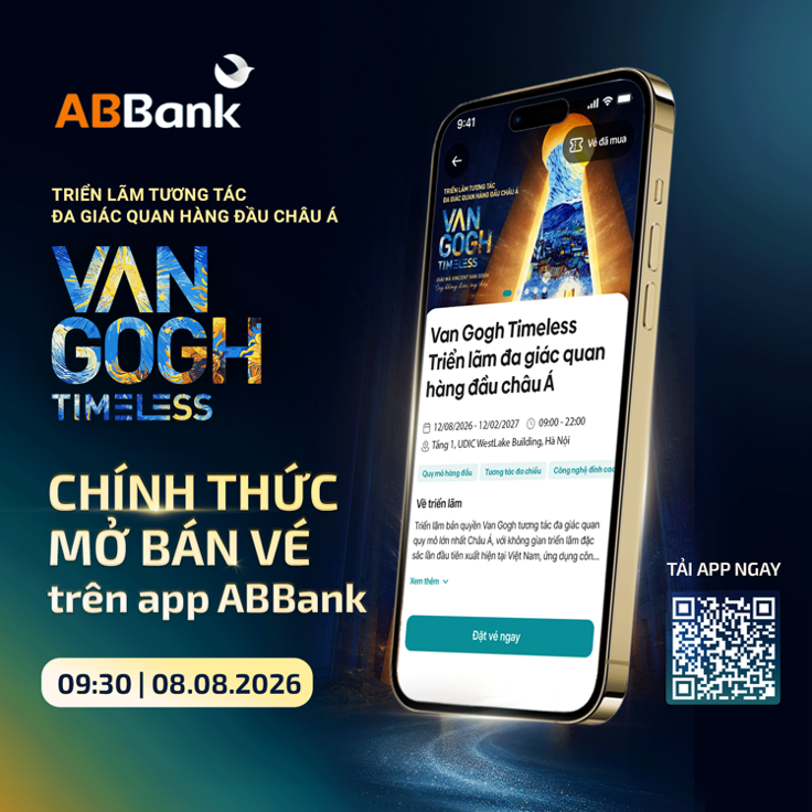 Giao dịch dễ dàng, nhận quà kiệt tác từ ABBank