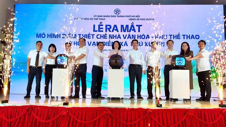 Hà Nội ra mắt mô hình điểm Nhà văn hóa - Khu thể thao đa chức năng