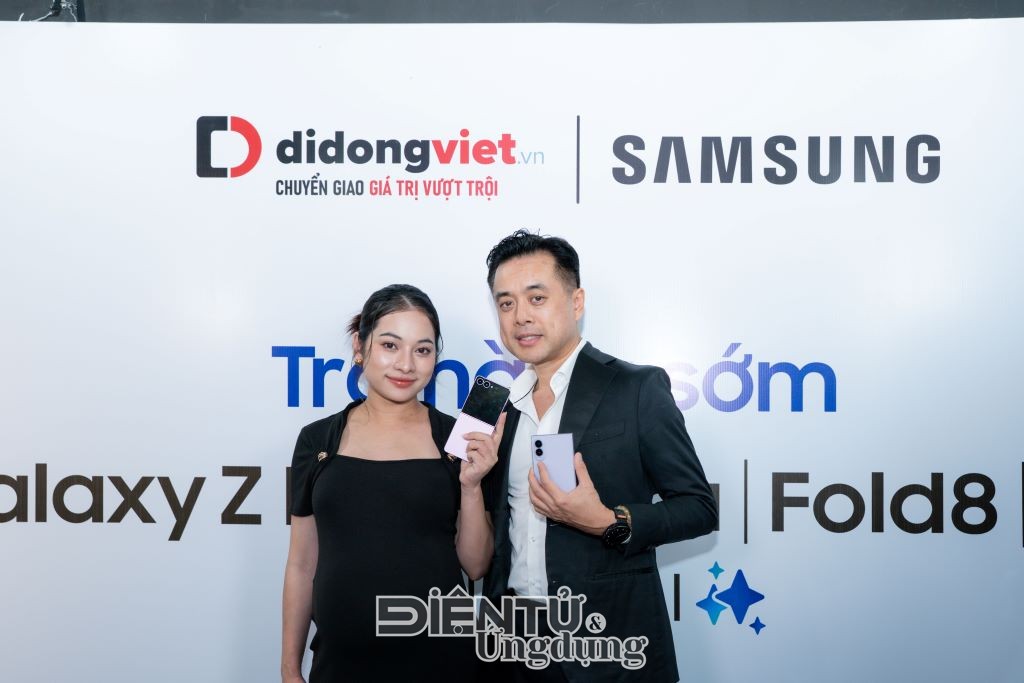 Di Động Việt mở bán Galaxy Z Flip8, Galaxy Z Fold8 và Galaxy Z Fold8 Ultra, giảm đến 12 triệu đồng Di Động Việt mở bán Galaxy Z Flip8, Galaxy Z Fold8 và Galaxy Z Fold8 Ultra, giảm đến 12 triệu đồng