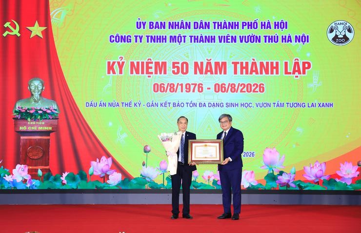 Vườn thú Hà Nội bước vào chặng đường phát triển mới sau 50 năm Vườn thú Hà Nội bước vào chặng đường phát triển mới sau 50 năm