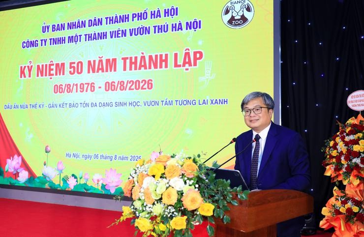 Vườn thú Hà Nội bước vào chặng đường phát triển mới sau 50 năm Vườn thú Hà Nội bước vào chặng đường phát triển mới sau 50 năm